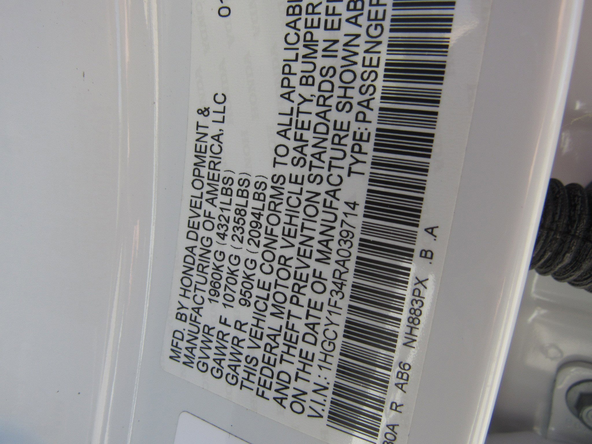 Certified 2024 Honda Accord EX image 27