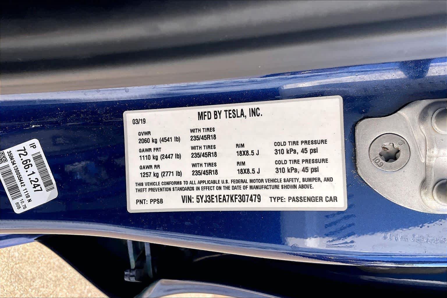 Used 2019 Tesla Model 3 Standard Range RWD image 33