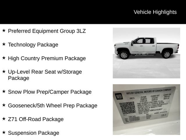 Certified 2024 Chevrolet Silverado 2500 High Country w/ High Country Premium Package AWD/4WD image 27