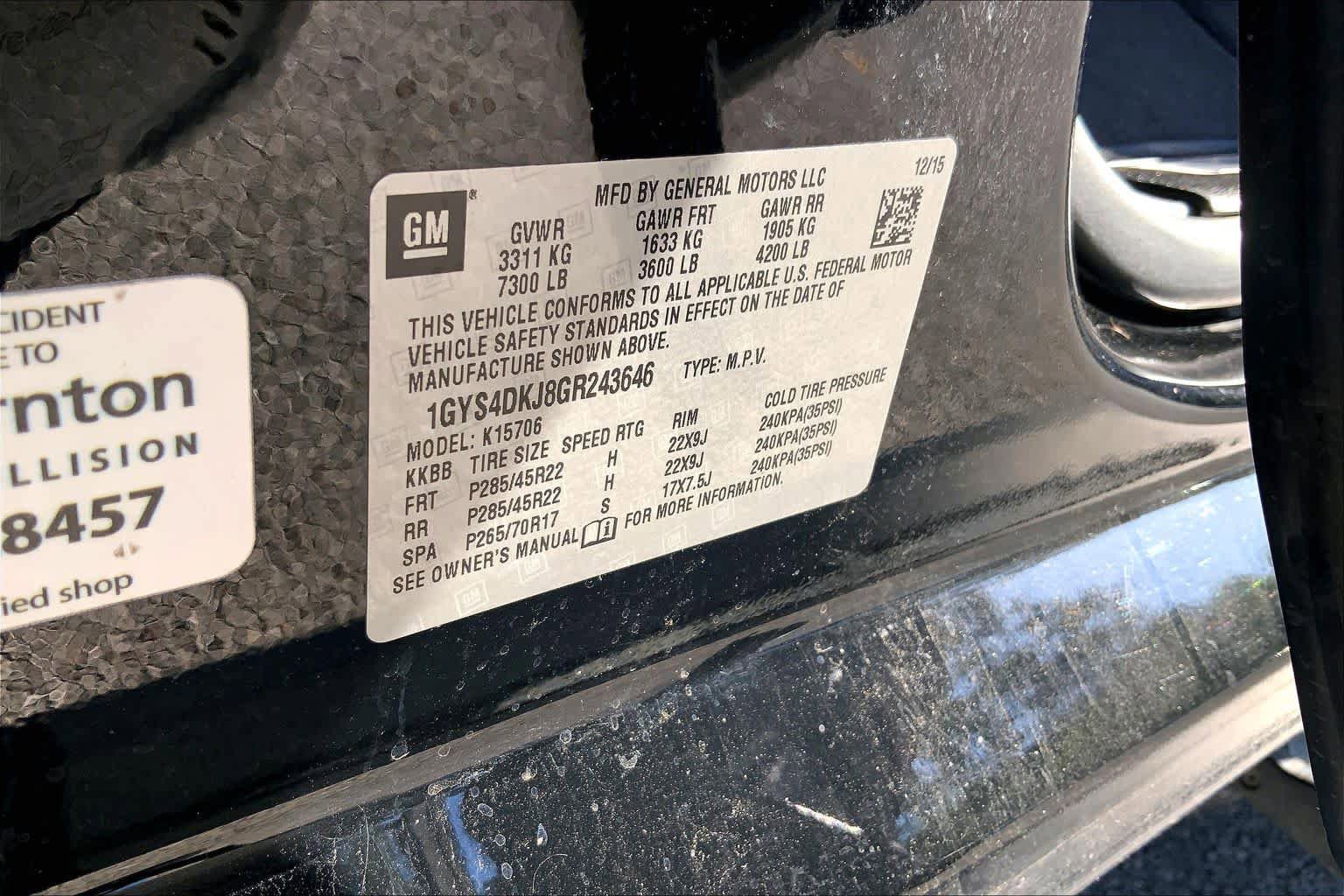 Used 2016 Cadillac Escalade Platinum AWD/4WD image 35