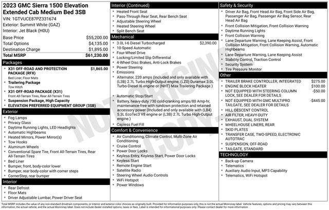 Certified 2023 GMC Sierra 1500 Elevation AWD/4WD image 9