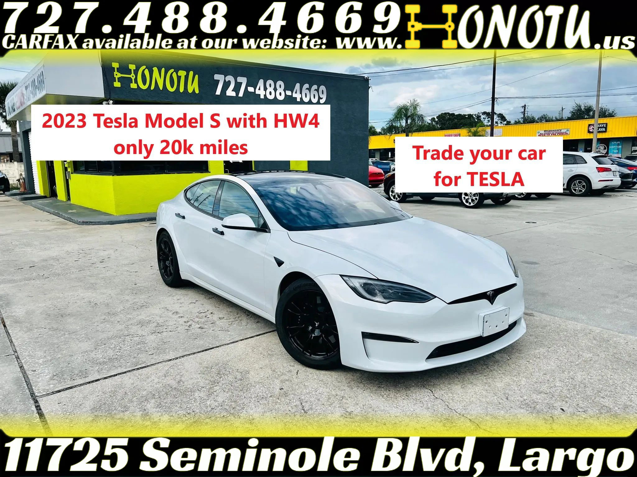 Used 2023 Tesla Model S Standard Range image 1
