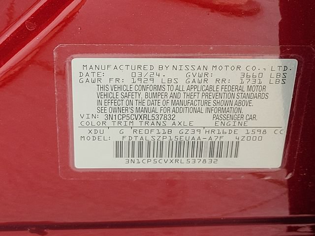 Used 2024 Nissan Kicks SV FWD image 17