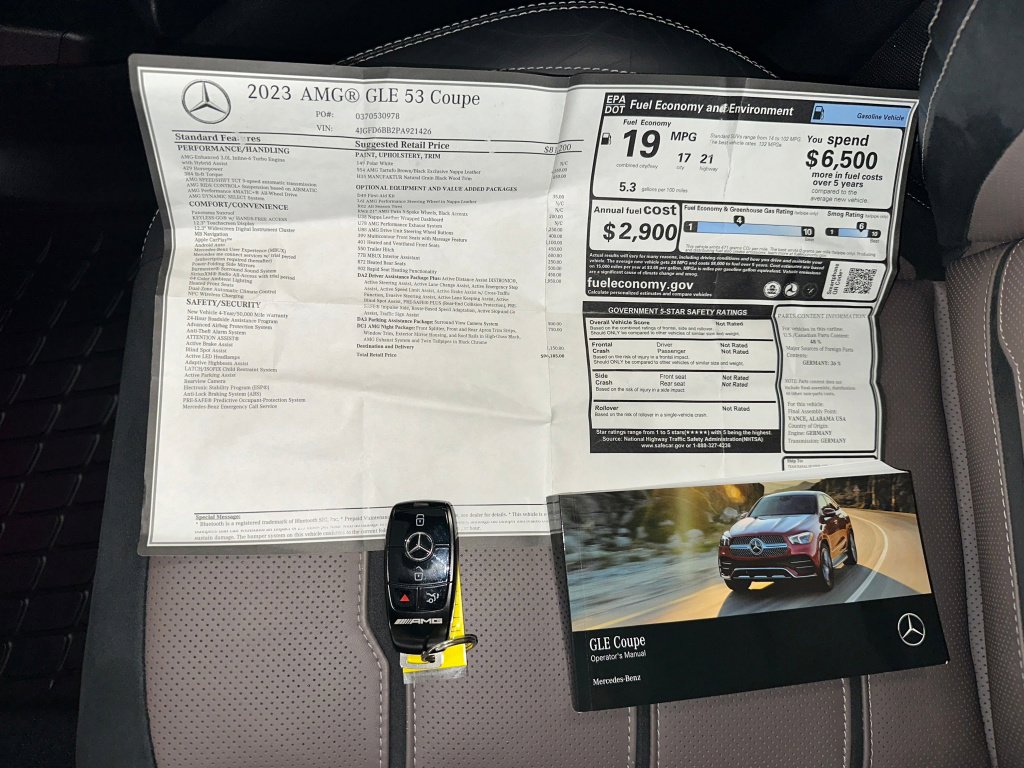 Used 2023 Mercedes-Benz GLE 53 AMG 4MATIC Coupe image 18