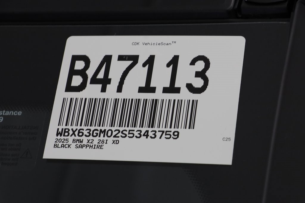 New 2025 BMW X2 xDrive28i w/ M Sport Package image 25