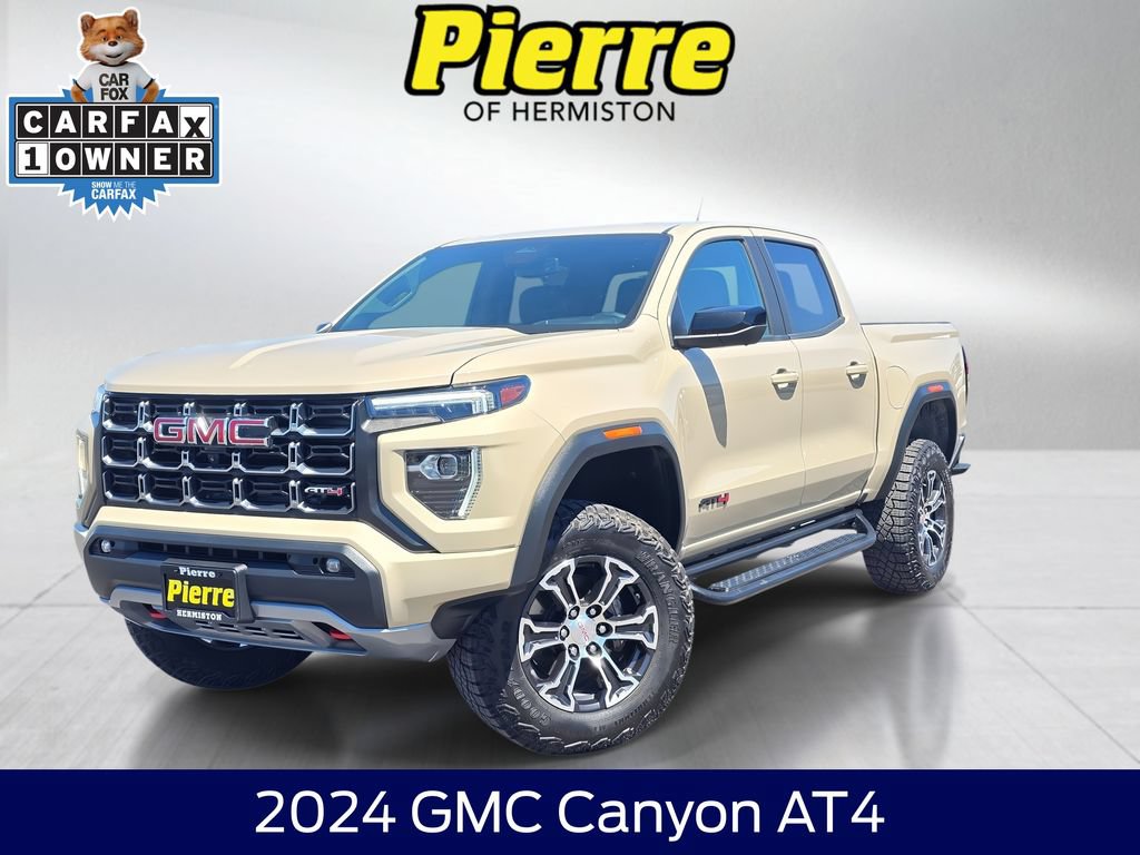 Used 2024 GMC Canyon AT4 w/ LPO, Off Road Lift Package AWD/4WD 360° Tour