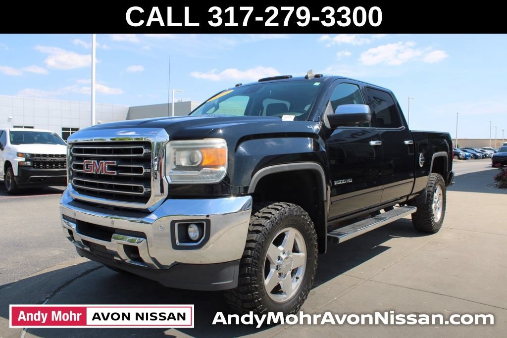 Used 2015 GMC Sierra 2500 SLT w/ Duramax Plus Package AWD/4WD image 3