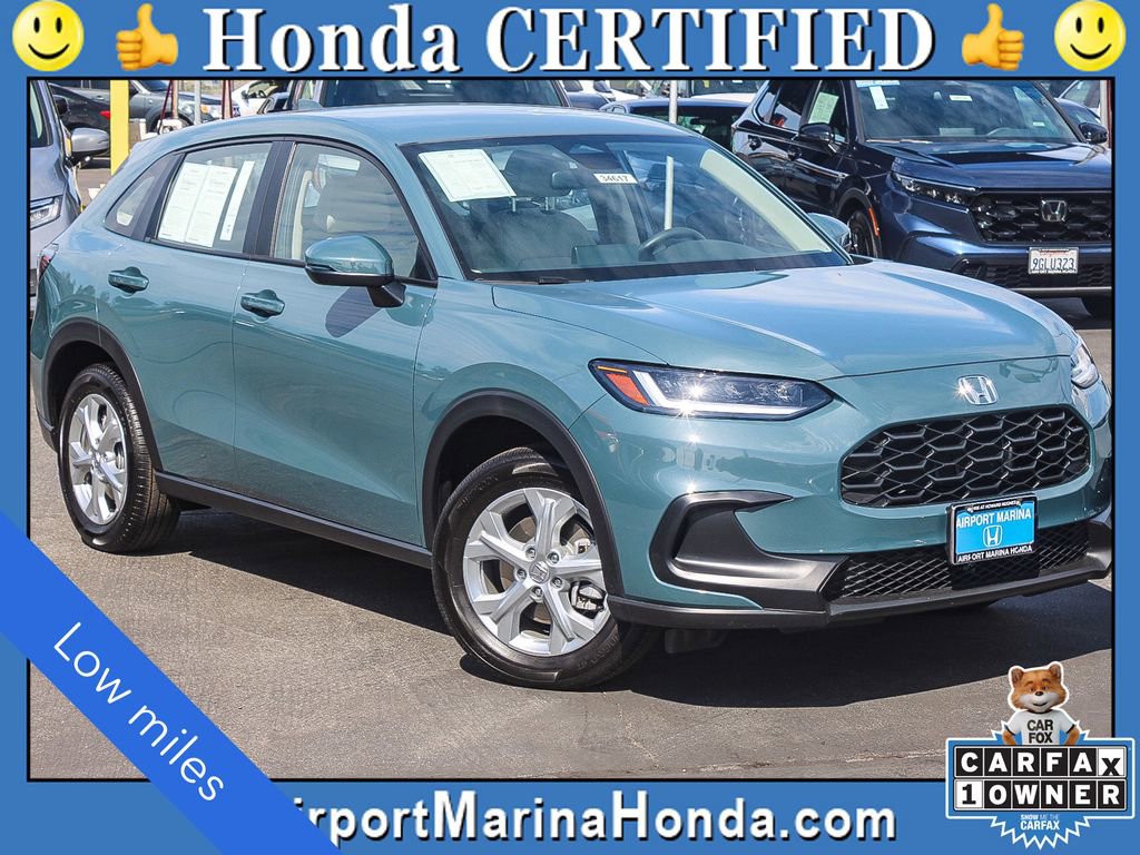 Certified 2025 Honda HR-V LX