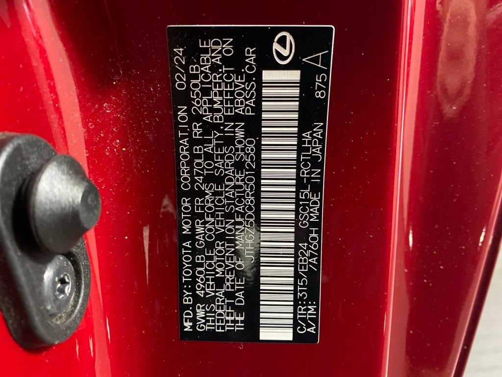 Certified 2024 Lexus RC 350 F Sport AWD/4WD image 33