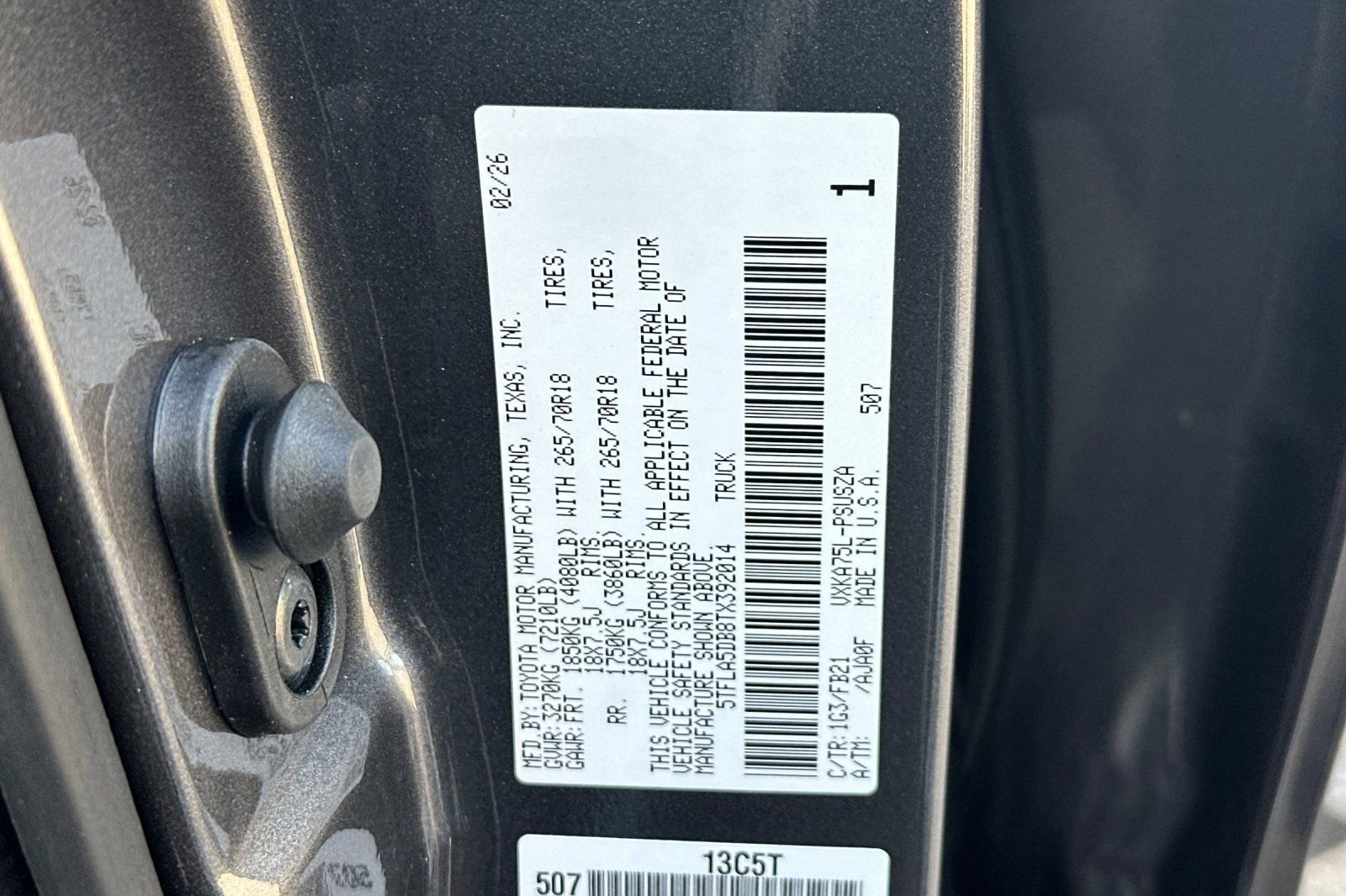 New 2026 Toyota Tundra SR5 image 33