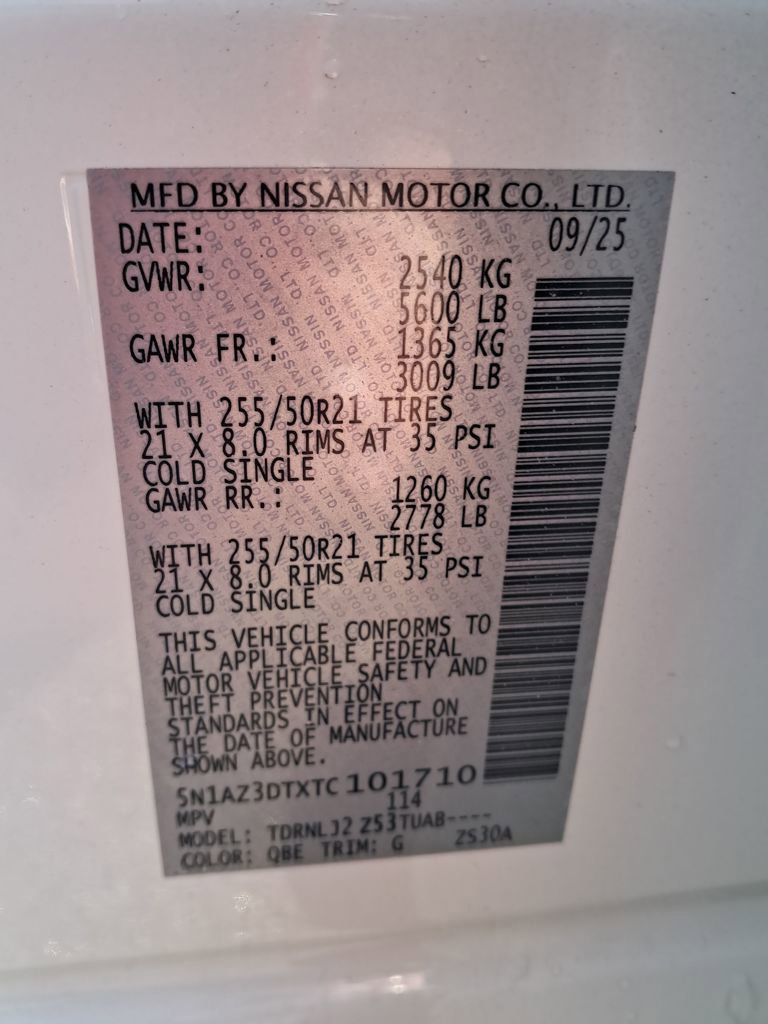 New 2026 Nissan Murano Platinum w/ Technology Package image 41