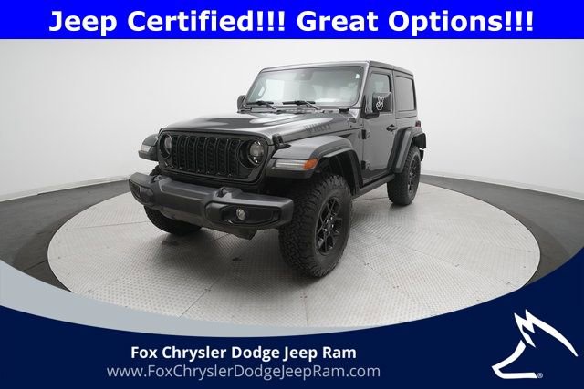 Certified 2024 Jeep Wrangler Willys image 32