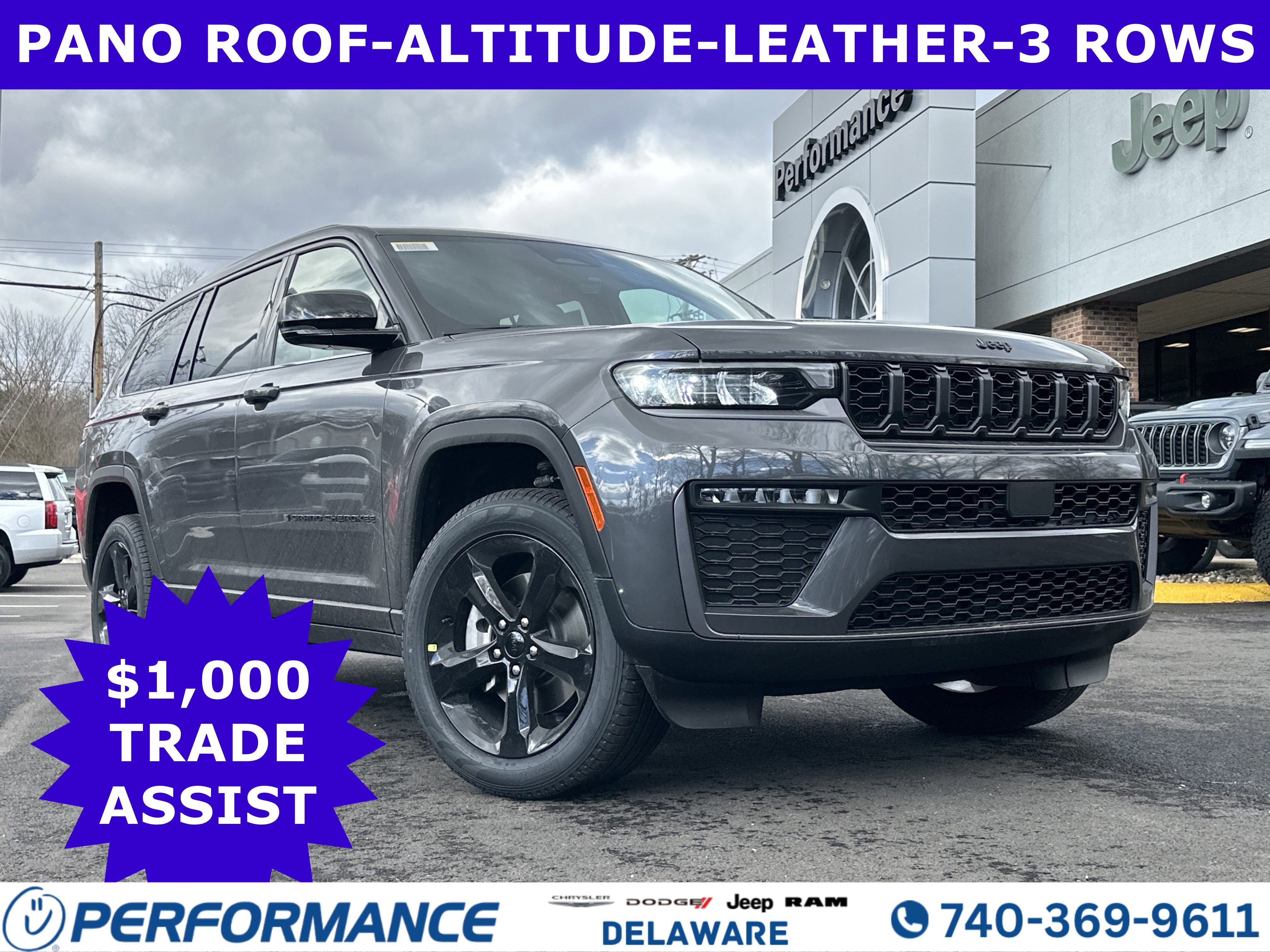 New 2026 Jeep Grand Cherokee L Limited w/ Limited Altitude Package