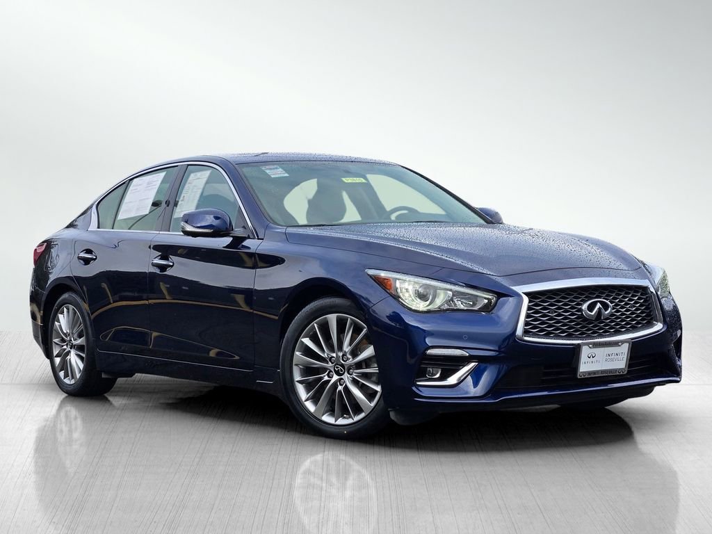 Used 2023 INFINITI Q50 Luxe w/ Cargo Package image 1