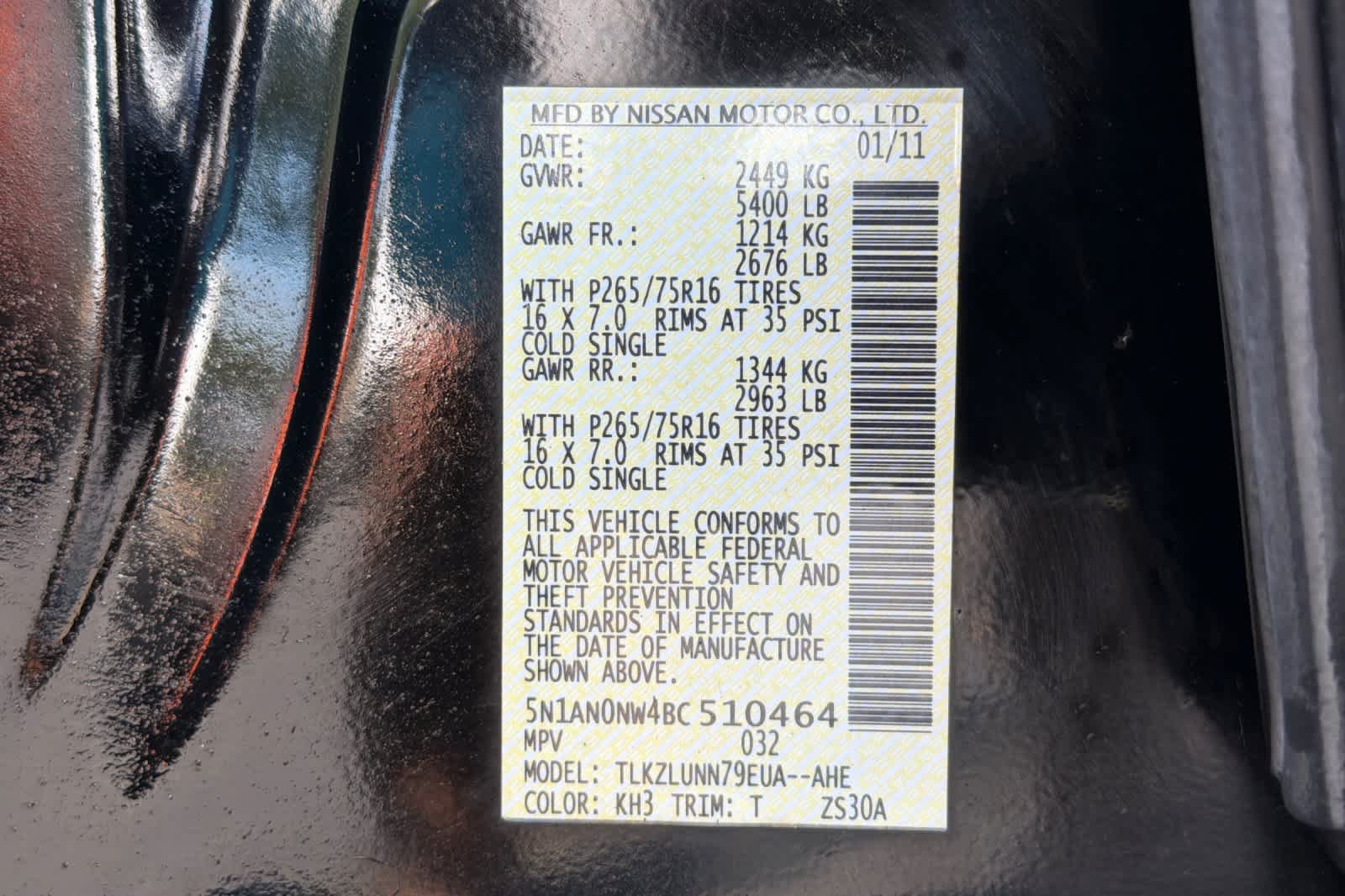 Used 2011 Nissan Xterra PRO-4X w/ Pro-4x Leather Pkg AWD/4WD image 27