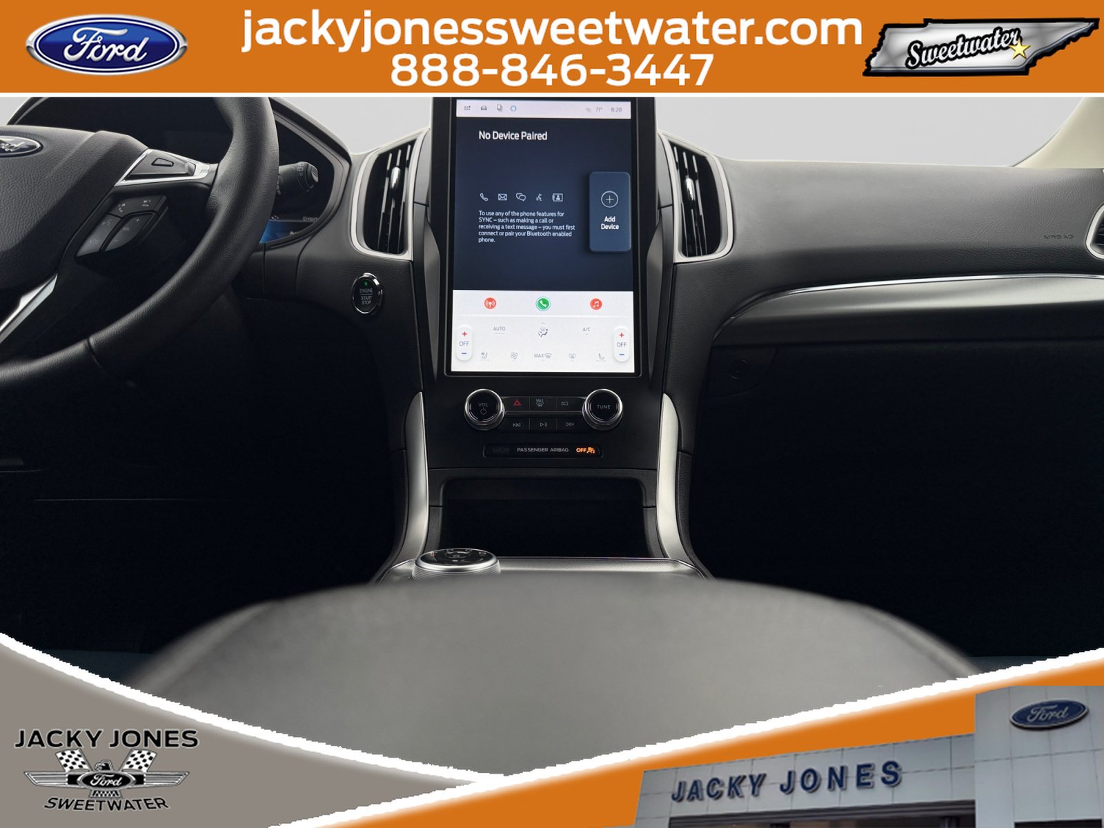 Certified 2024 Ford Edge SEL w/ Sport Appearance Package AWD/4WD image 12