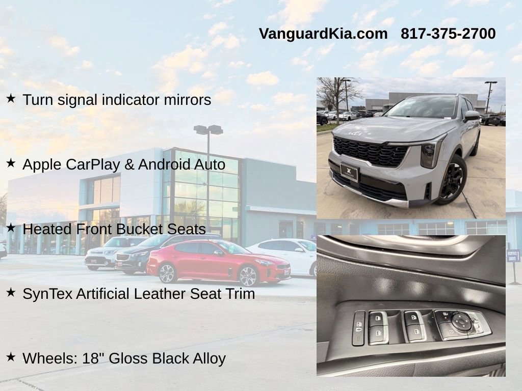Certified 2025 Kia Sorento S image 12