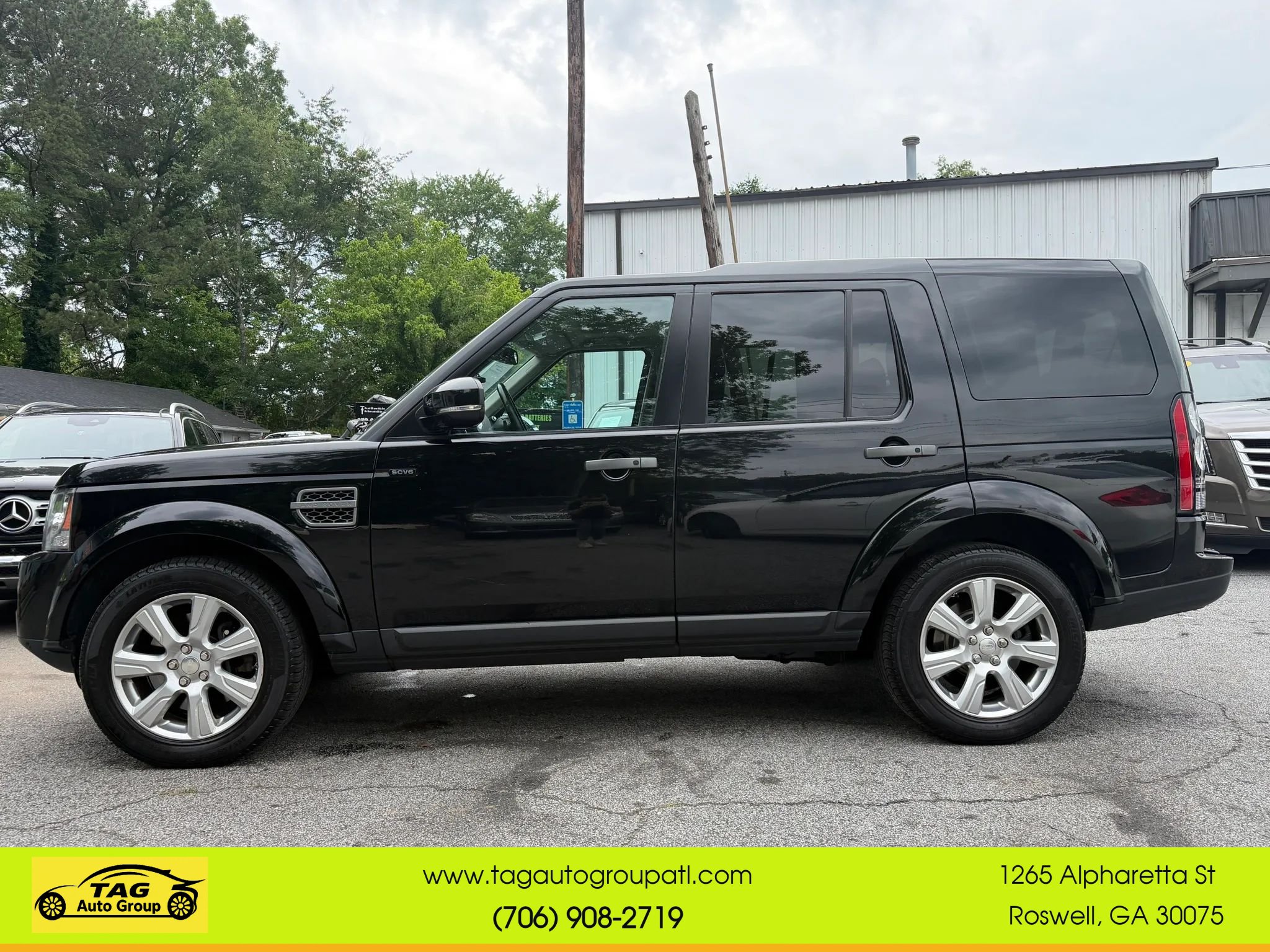 Used 2014 Land Rover LR4 HSE AWD/4WD image 3