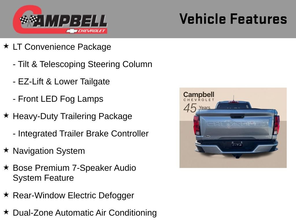 Used 2024 Chevrolet Colorado LT w/ LT Convenience Package II AWD/4WD image 21