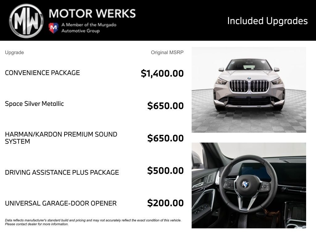New 2026 BMW X1 xDrive28i w/ Convenience Package AWD/4WD image 4