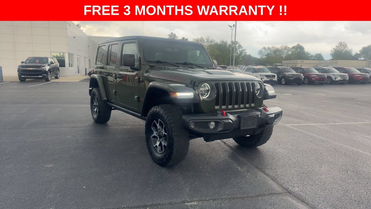 Used 2022 Jeep Wrangler Unlimited Rubicon w/ LED Lighting Group AWD/4WD image 2
