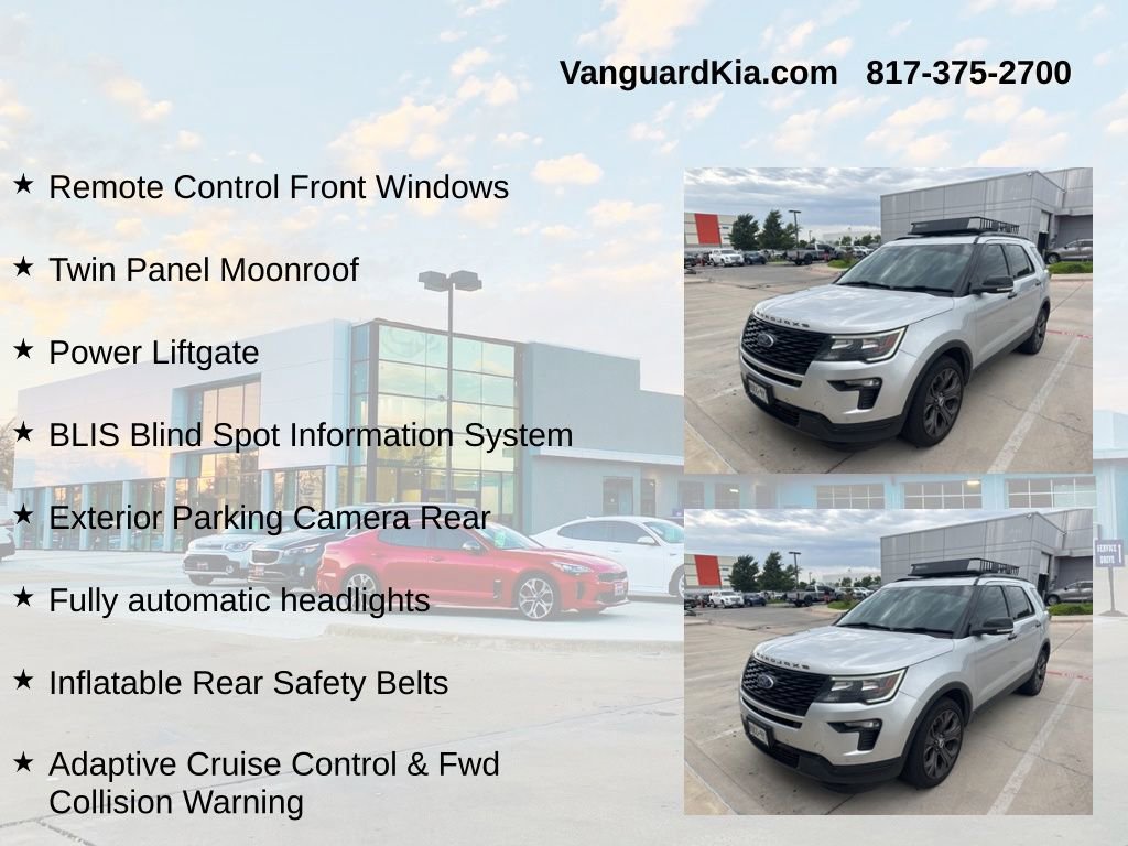 Used 2018 Ford Explorer Sport w/ Equipment Group 401A AWD/4WD image 5