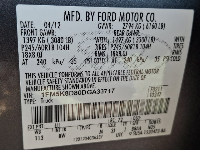 Used 2013 Ford Explorer XLT AWD/4WD image 28