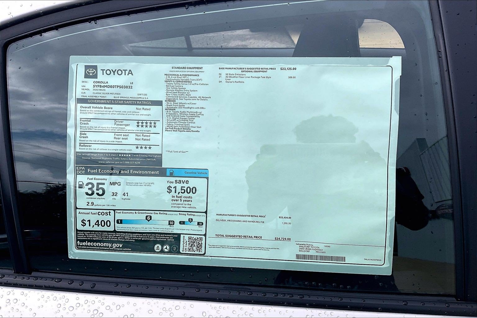 New 2026 Toyota Corolla LE FWD image 18