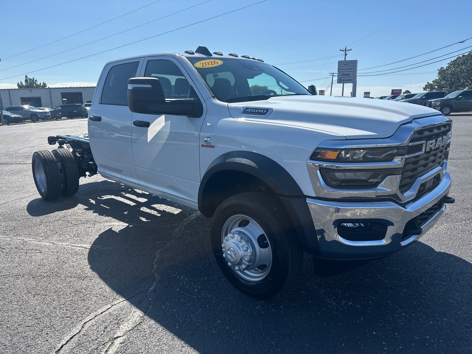 New 2026 RAM 4500 Tradesman w/ Chrome Appearance Group