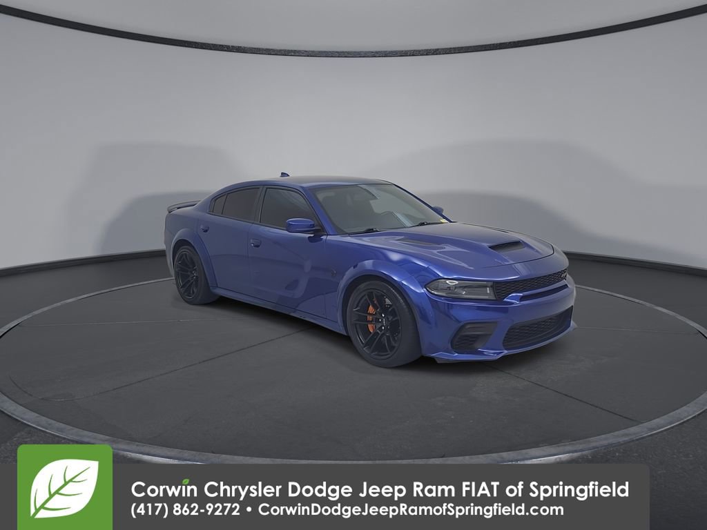 Used 2022 Dodge Charger SRT Hellcat w/ Carbon/Suede Interior Package RWD image 3