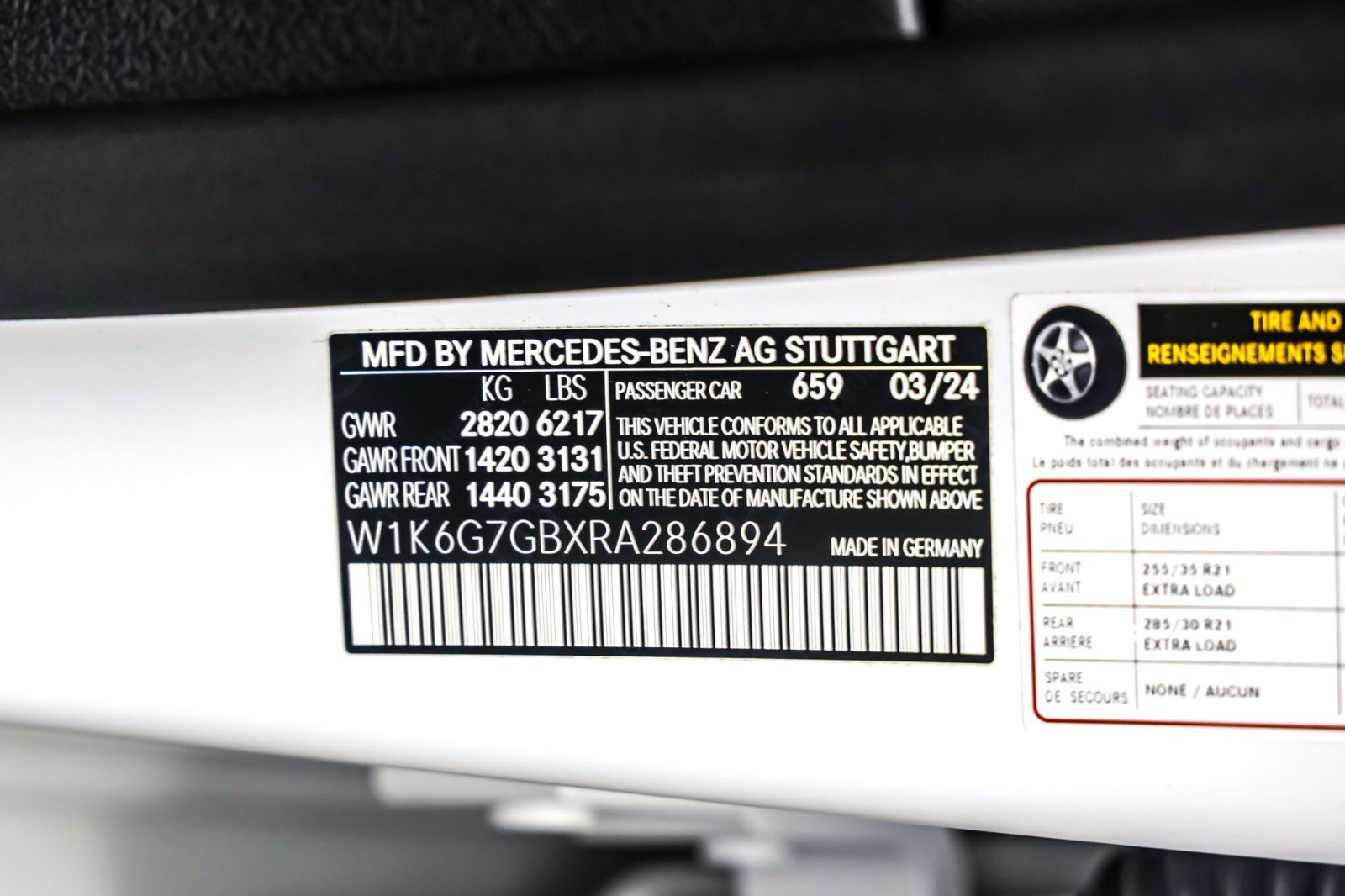 Certified 2024 Mercedes-Benz S 580 4MATIC Sedan image 25