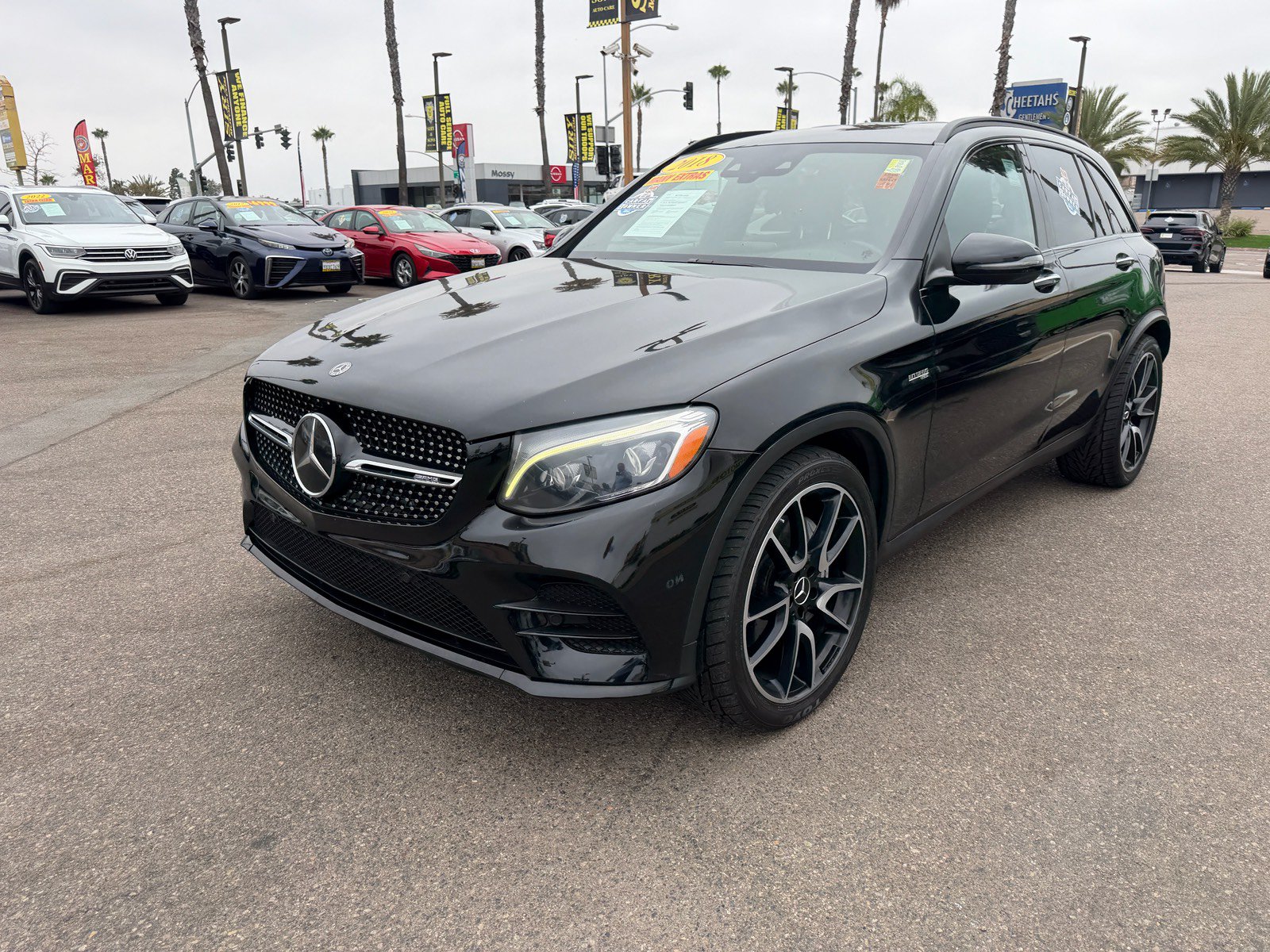 Used 2018 Mercedes-Benz GLC 43 AMG 4MATIC w/ Designo Black Leather Package image 7