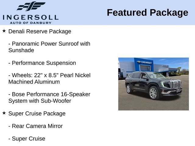 Used 2025 GMC Acadia Denali w/ Super Cruise Package AWD/4WD image 15