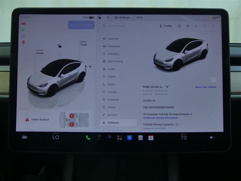 Used 2024 Tesla Model Y Long Range AWD/4WD image 7