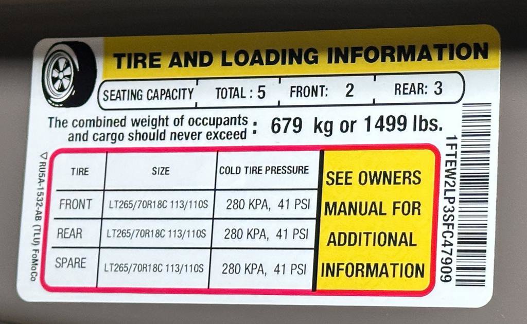 New 2025 Ford F150 STX w/ Equipment Group 201A FX4 image 43