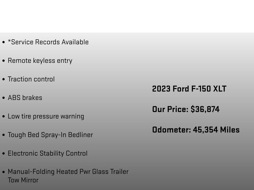 Used 2023 Ford F150 XLT w/ XTR Package image 12