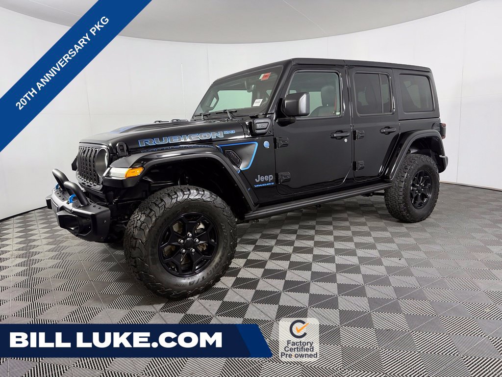 Certified 2023 Jeep Wrangler Unlimited Rubicon 4xe