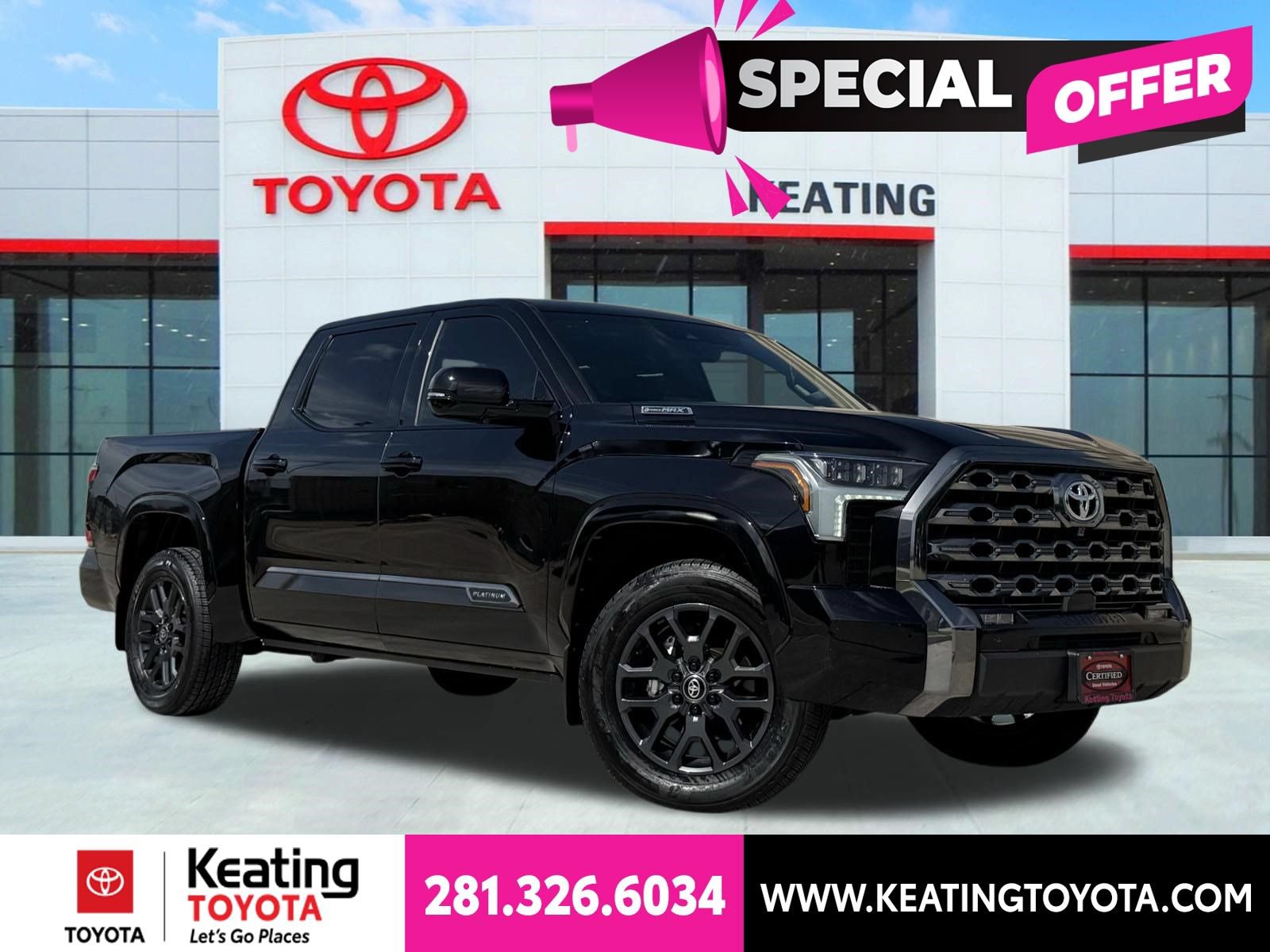 Certified 2025 Toyota Tundra Platinum AWD/4WD image 1