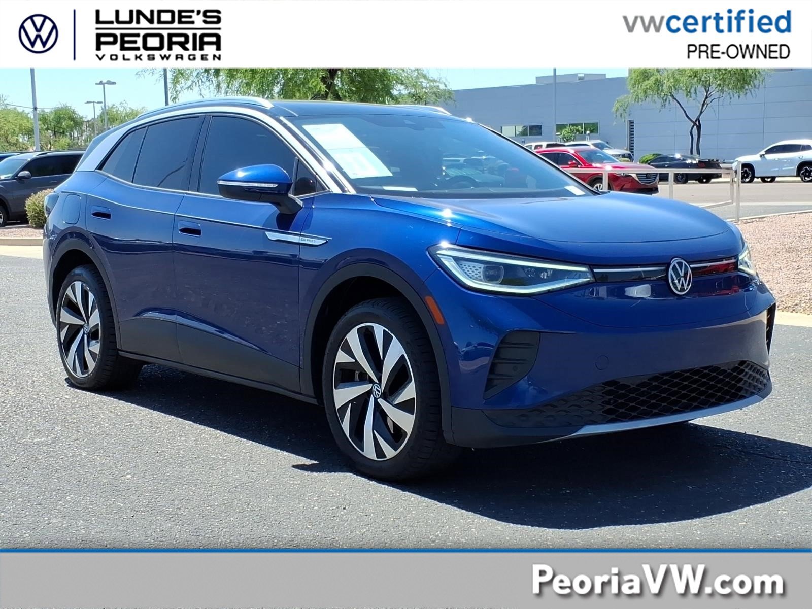 Certified 2021 Volkswagen ID.4 Pro S w/ Gradient Package