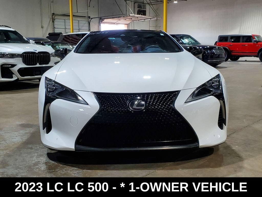 Used 2023 Lexus LC 500 Coupe w/ Sport Package RWD image 2