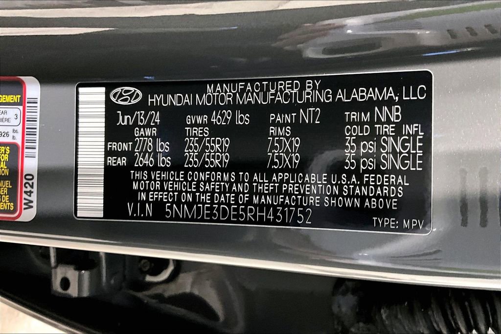 Used 2024 Hyundai Tucson Limited image 42