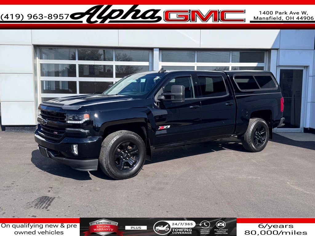 Used 2017 Chevrolet Silverado 1500 LTZ Z71 w/ Midnight Edition image 1