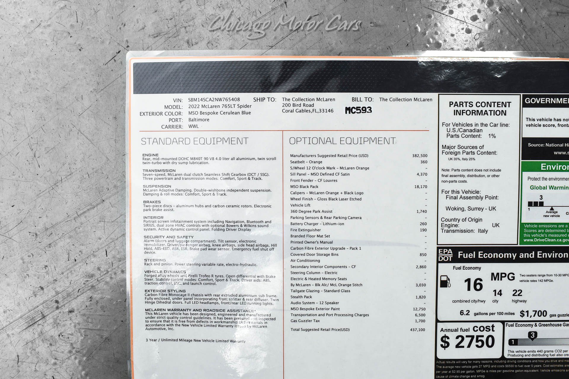 Used 2022 McLaren 765LT image 72