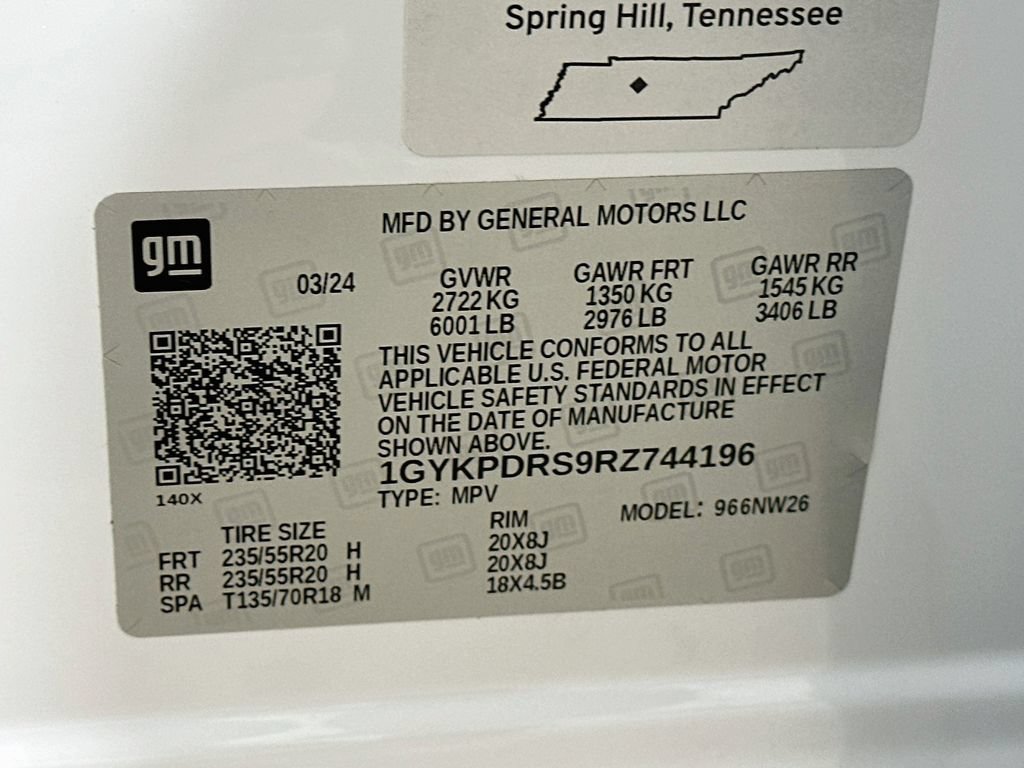 Certified 2024 Cadillac XT6 Premium Luxury w/ LPO, Floor Liner Package AWD/4WD image 44