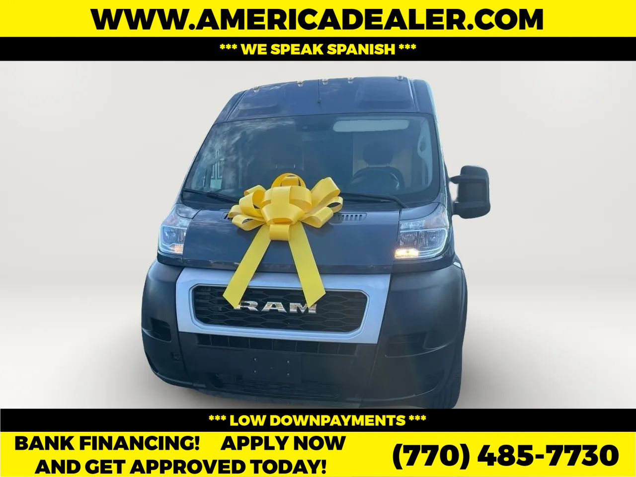 Used 2021 RAM ProMaster 3500