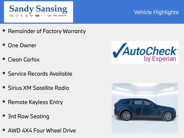 Used 2025 MAZDA CX-90 3.3 Turbo w/ Select Package image 7