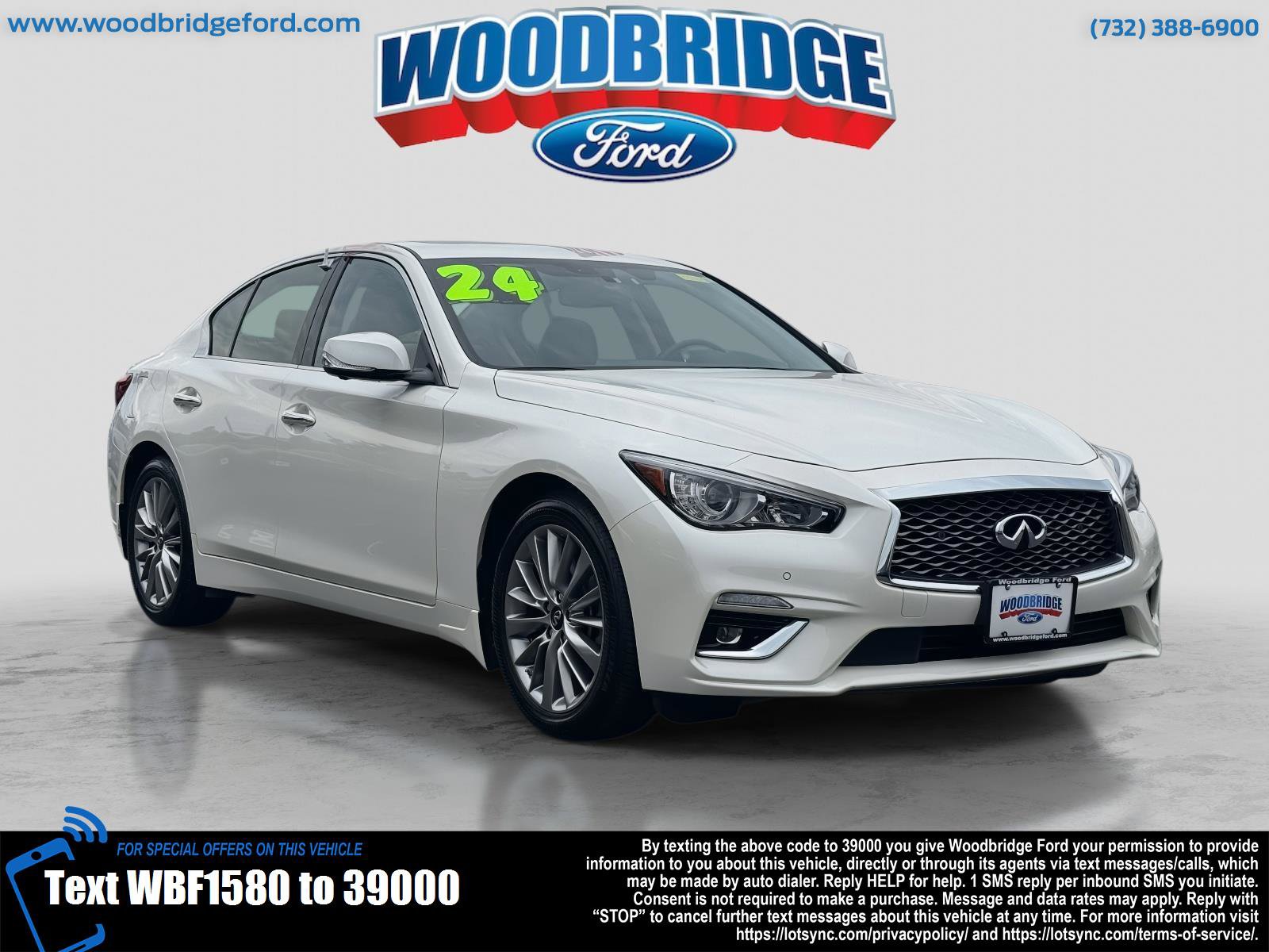Used 2024 INFINITI Q50 Luxe w/ Cargo Package