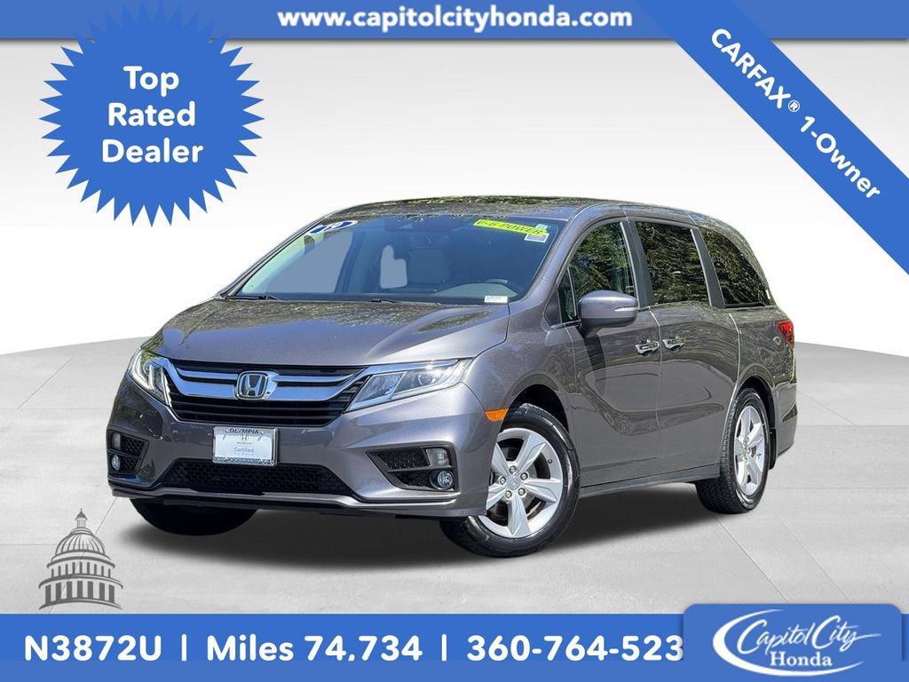 Certified 2019 Honda Odyssey EX-L image 1