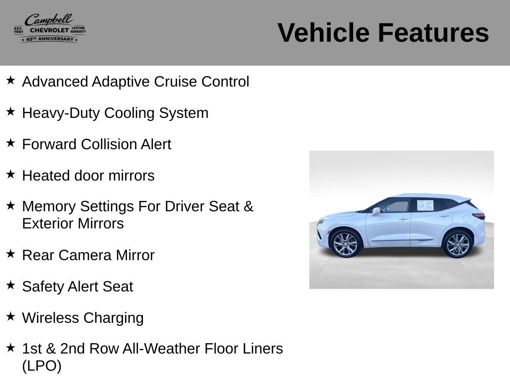 Used 2020 Chevrolet Blazer Premier w/ Driver Confidence II Package AWD/4WD image 21