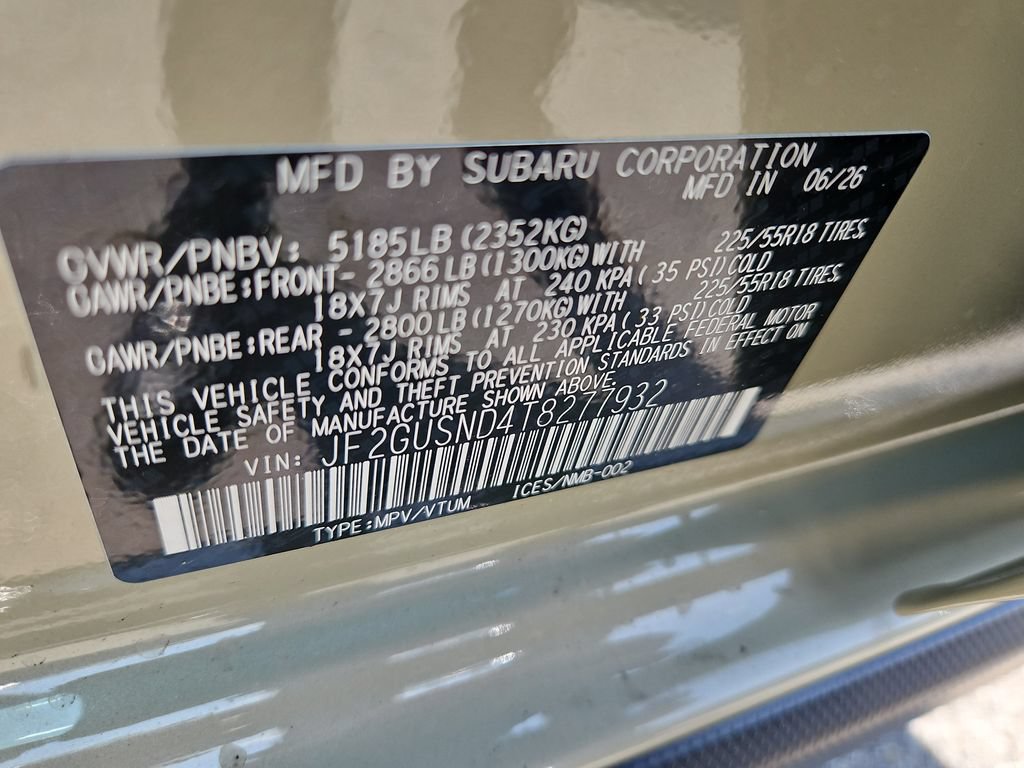 New 2026 Subaru Crosstrek 2.5i Limited AWD/4WD image 23